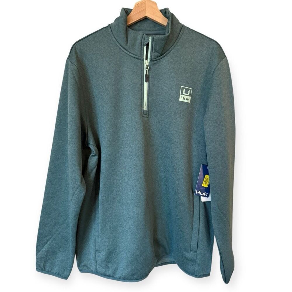 HUK Coldfront 1/4 Zip Pullover Sweatshirt